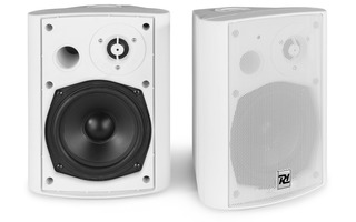 Power Dynamics DS65MW Active Speaker Set with Multimedia Player 6.5” 125W White