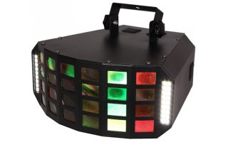Ibiza Light Fury Strobe - Efecto LED 6x3 RGBA LED + Flash
