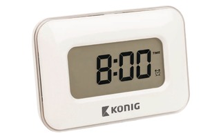 Reloj alarma multifunción con sensor táctil - König KN-AC10
