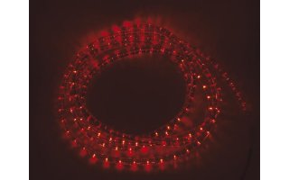 MANGUERA LUMINOSA CON LEDs - COLOR ROJO - 45m - RLL145R