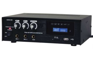 LTC Audio PAA60USB - Amplificador megafonia 3 canales 60W USB/SD/MP3