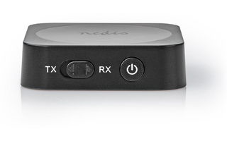 Transmisor Receptor de Audio Inalámbrico - Bluetooth® - Salida de 3,5 mm - Negro - Nedis BTTC100
