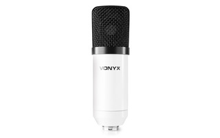 Vonyx CMS300W Studio Microphone Set USB White