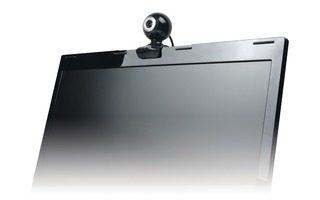Webcam USB 0.3 MPixel SD Plastic Black/Silver - Sweex WC035V2