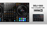 El controlador DJ DDJ-1000 ahora funciona con el software VirtualDJ 2021.