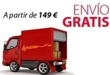 Portes gratis para pedidos superiores a 149€