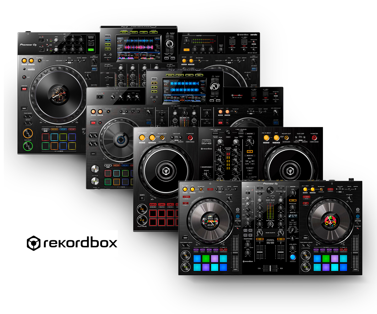 Controladoras DJ RekordBox DJ