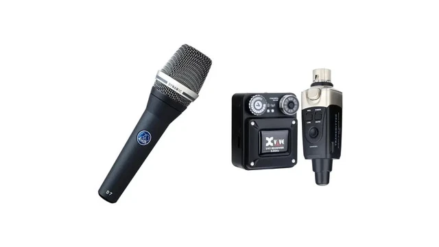 XVive U45 Negro + AKG D7 : 369€