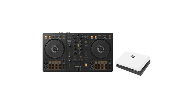 Pioneer DJ DDJ-FLX4 + UDG Cover White