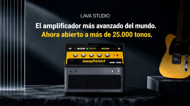LAVA Music Studio. El amplificador m&aacute;s avanzado del mundo.
