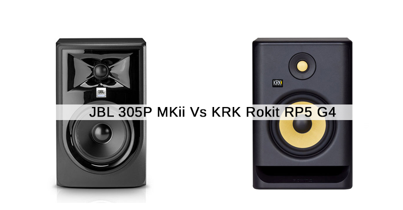 JBL 305P MK2 Vs KRK Rokit RP5 G4