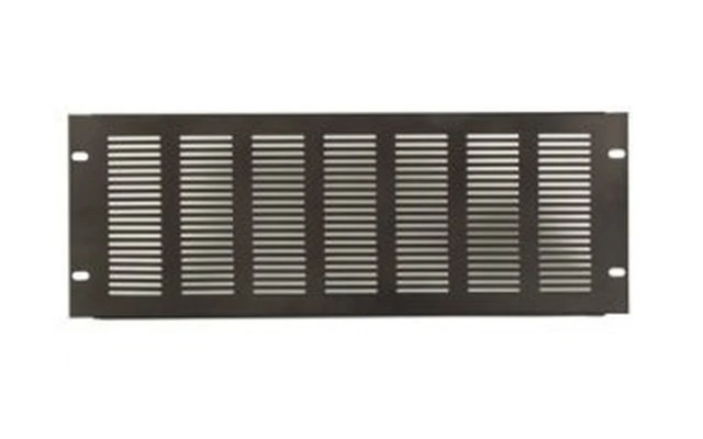 PANEL DE VENTILACIÓN PARA RACK 19", 4U, ESPESOR 1.2mm, NEGRO