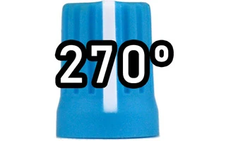 DJ Techtools Chroma Caps Super Knob 270º Azul