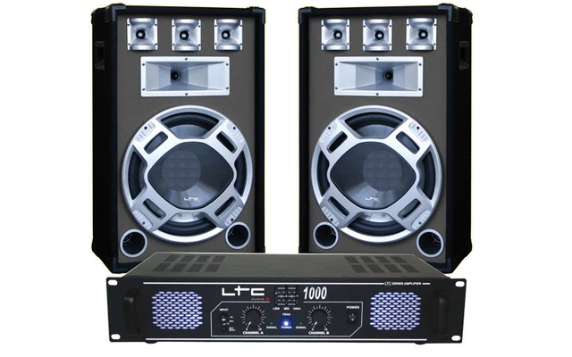 Equipo DJ 15" Azul LTC Audio