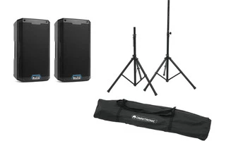 2x ALTO TS408 + Conjunto trípode altavoz con funda
