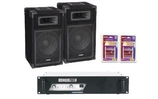 Pack: Etapa VPA2100 + Pareja altavoces Star10b + Cable 10m Rojo Negro X2
