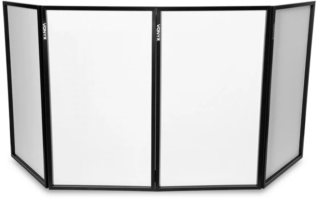 Vonyx DB2 Pantalla DJ plegable 120 x 70 (4 Paneles)