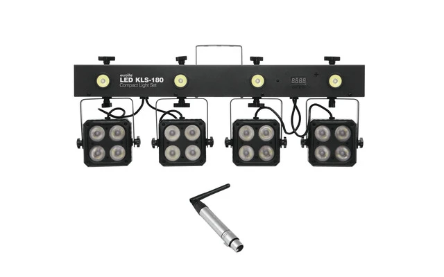 Eurolite Set LED KLS-180 + QuickDMX Wireless receiver