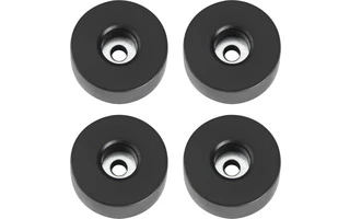 Adam Hall Hardware 4907 M4 AH Bolsa de 4 Pies de goma 38 x 15 mm