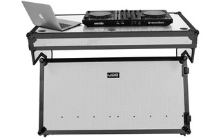 UDG Ultimate Flight Case Portable Z-Style DJ Table White Plus