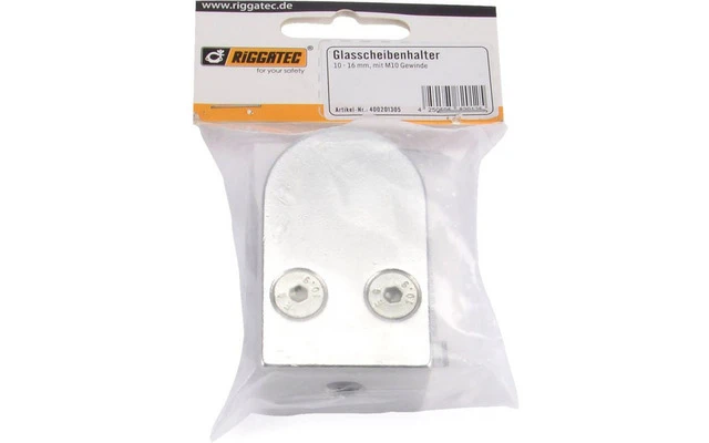 RIGGATEC 400201305 Soporte para vidrio 10-16 mm con rosca M10