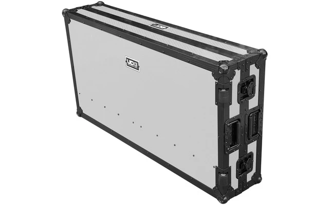 UDG Ultimate Flight Case Portable Z-Style DJ Table White Plus