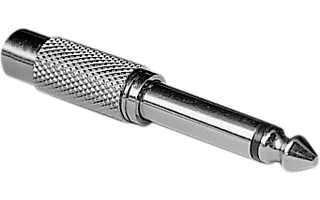 Adaptador de RCA hembra a Jack 6,3 mm macho mono