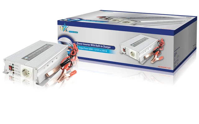 INVERSOR HQ DE 600W CON CARGADOR INTEGRADO