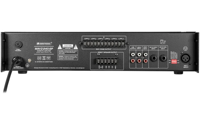 OMNITRONIC MAVZ-240.6P