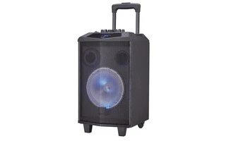Denver TSP-304 - Altavoz 8" con trolley Bluetooth 25W