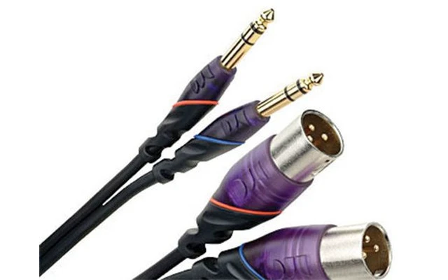 MonsterCable DJ 2m 2x XLR a 2x Jack6.3