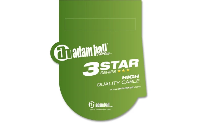 Adam Hall K3BVV0300 - Jack 6.3 a Jack 6.3 stereo 3m