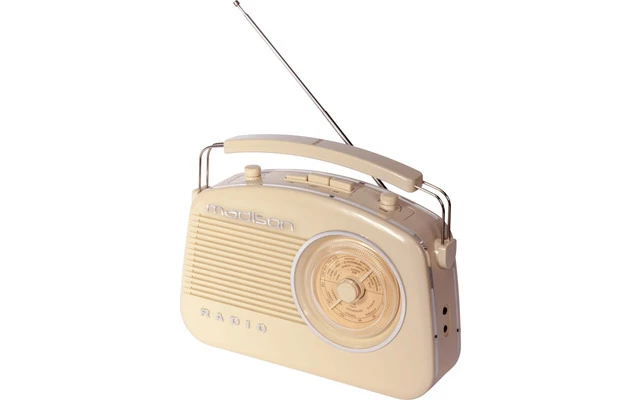 Madison VR 60 - Radio Vintage Bluetooth & Radio AM / FM