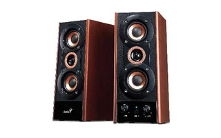 Genius SP-HF800A - Altavoces de 3 vías en madera