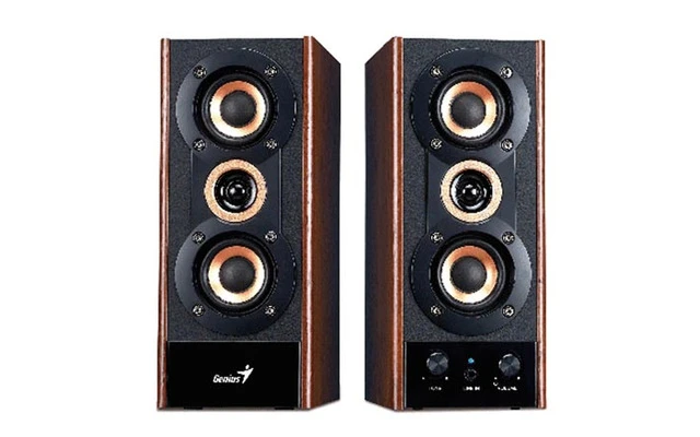 Genius SP-HF800A - Altavoces de 3 vías en madera