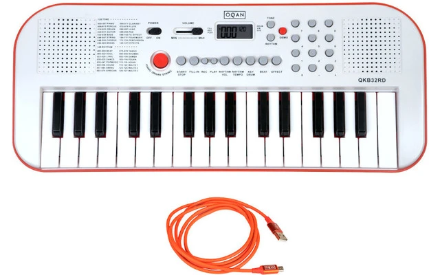Oqan QKB32RD Rojo + Cable USB