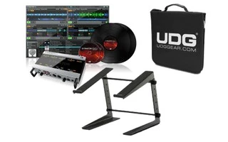 Traktor Scratch A10 + UDG DVS Control + Soporte portatil
