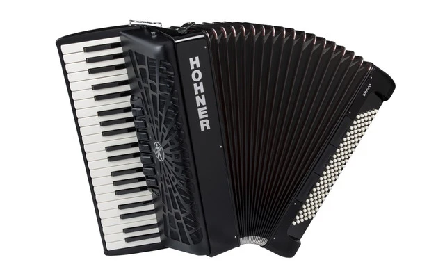 Hohner Bravo III 120 NEGRO A16822 SilentKey