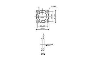 Ventilador Axial - Sunon EB40101S2-0000-999