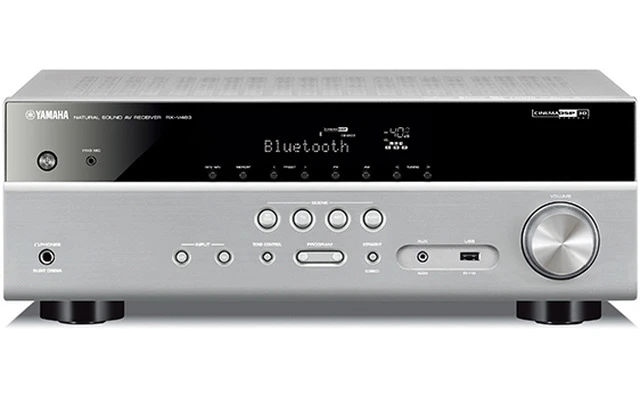 Yamaha RX-V383 Plata