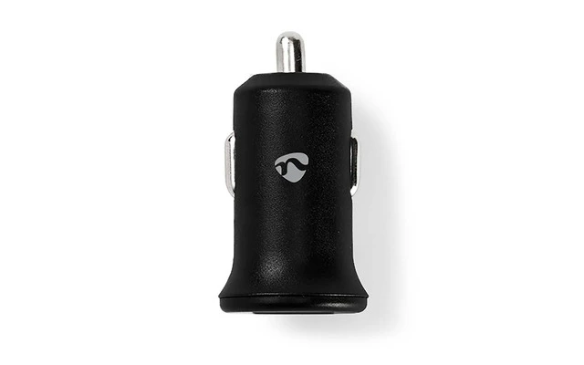 Cargador para Coche - 2,4 A - 2 salidas - USB-A - Negro - Nedis CCHAU240ABK