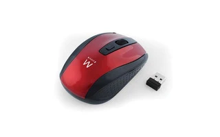 eWent EM3237 - Ratón inalámbrico - Rojo