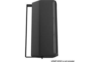 LD Systems SAT 102 G2 WMB Soporte de pared giratorio para SAT 102 G2 negro