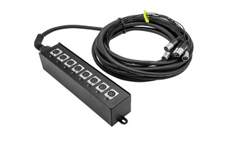 Omnitronic Multicore Stagebox MUS-810 8IN 10m