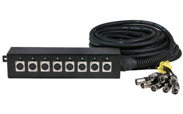DAP Audio Cobra 8 Stagesnake 15M / 8 XLR