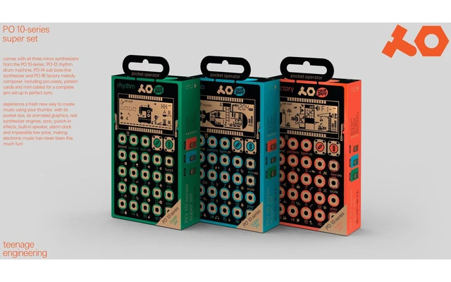 Teenage Engineering PO 10 SET