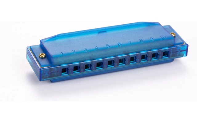 Hohner Translucent Harp Blue