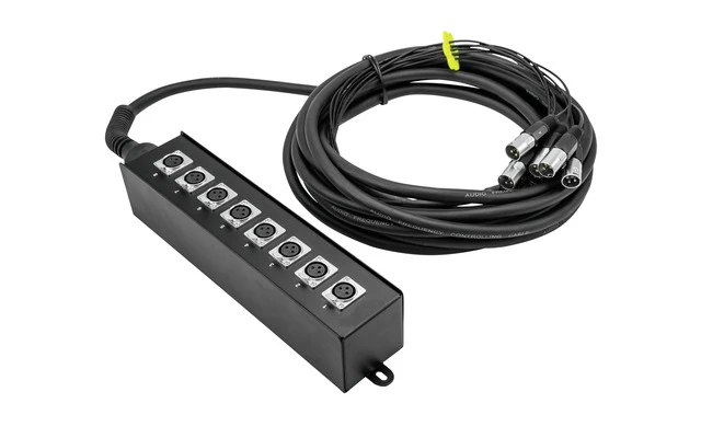 Omnitronic Multicore Stagebox MUS-810 8IN 10m
