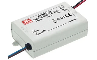 FUENTE DE ALIMENTACIÓN CONMUTADA - 1 SALIDA - 35 W - 24 V