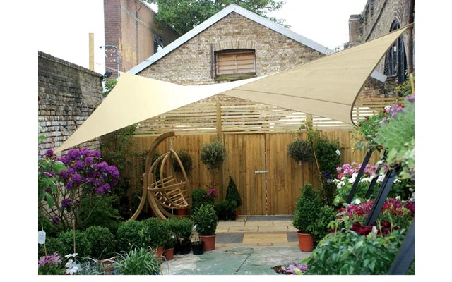 VELA DE SOMBRA CUADRADA - 3.6 x 3.6m, COLOR: BEIGE